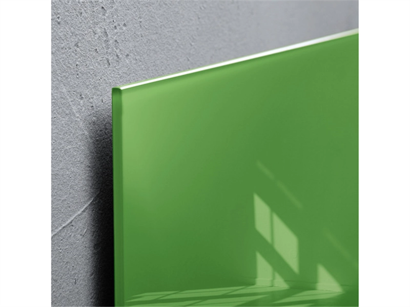 Een Glas-magneetbord Artverum 120x780x15mm groen koop je bij Meubels and More