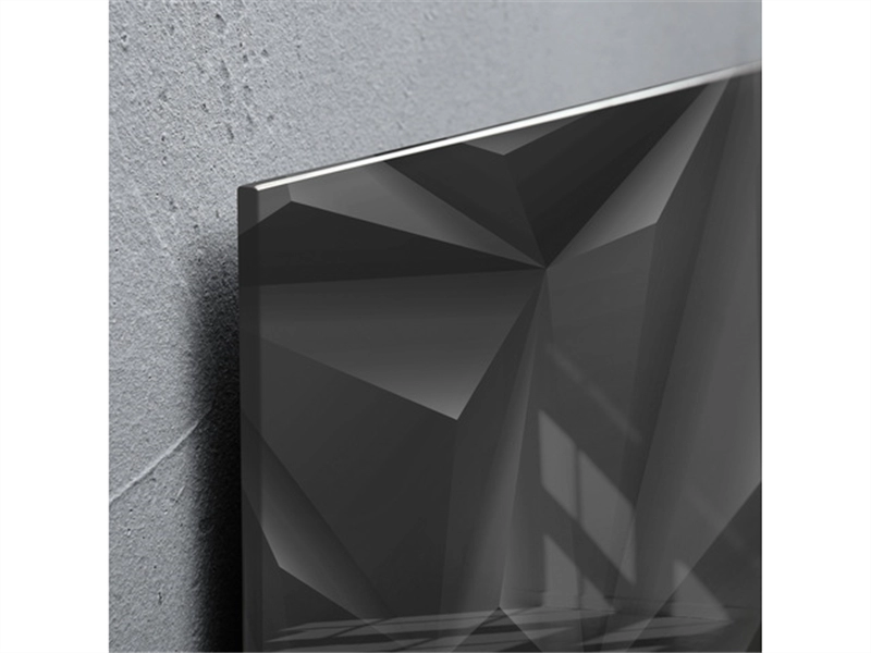 Een Glas-magneetbord Artverum 910x460x15mm Black Diamond koop je bij Meubels and More