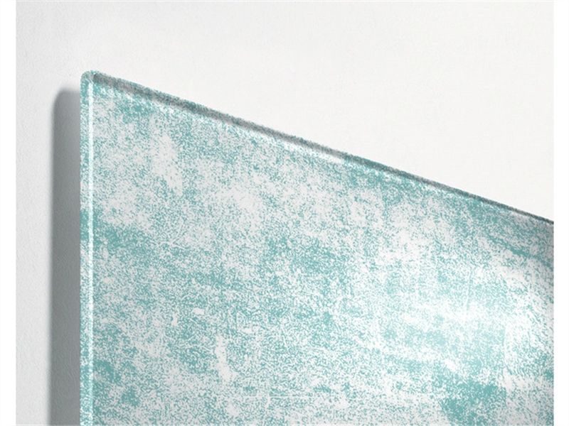 Een Glas-magneetbord Artverum Turquoise Wall mat 910x460x15mm koop je bij Meubels and More