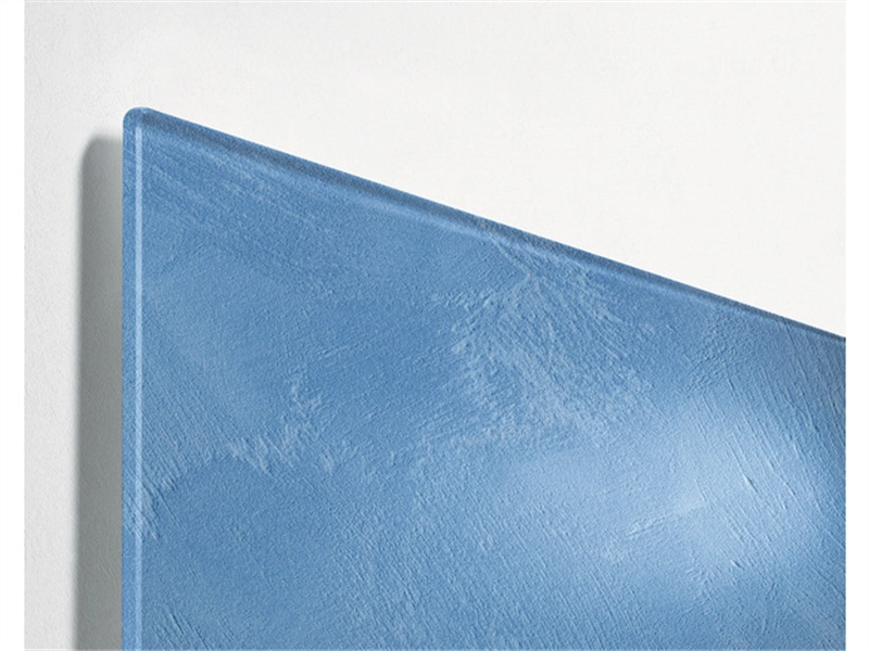 Een Glas-magneetbord Artverum Blue Structure mat 480x480x15 mm koop je bij Meubels and More