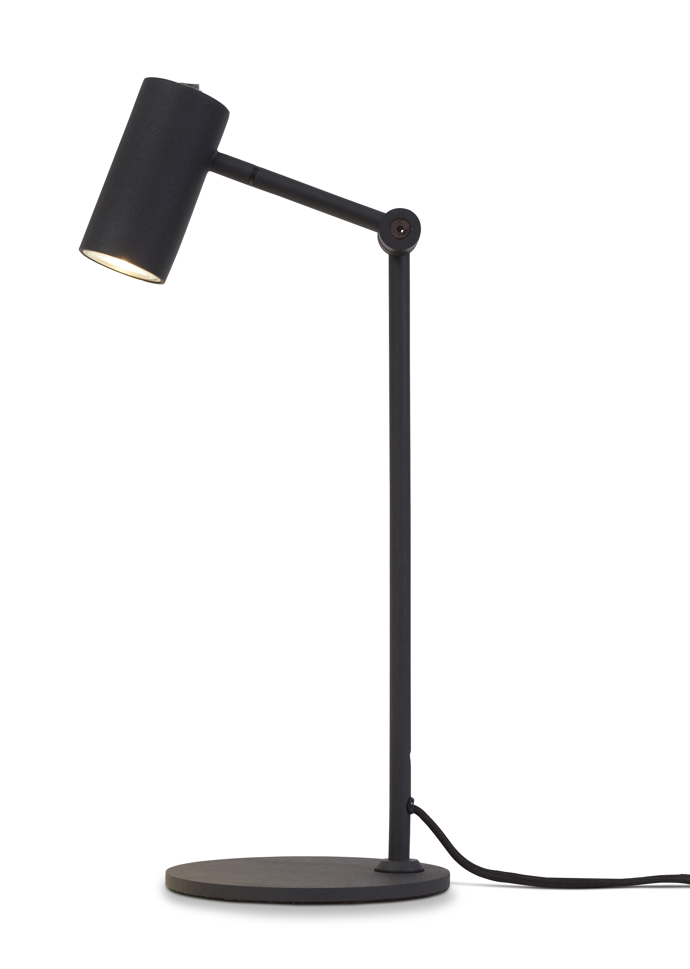 Een Tafellamp ijzer Montreux h.56.5cm LED 5W tube h.11x5.5cm zwart koop je bij Meubels and More