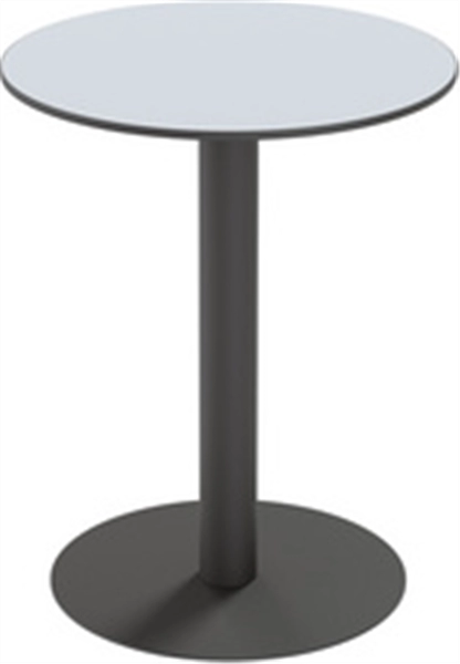 Een Tuintafel cross rond 60cm grijs koop je bij Meubels and More