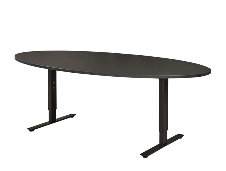 Een Vergadertafel Teezz ellipse 220x110cm koop je bij Meubels and More