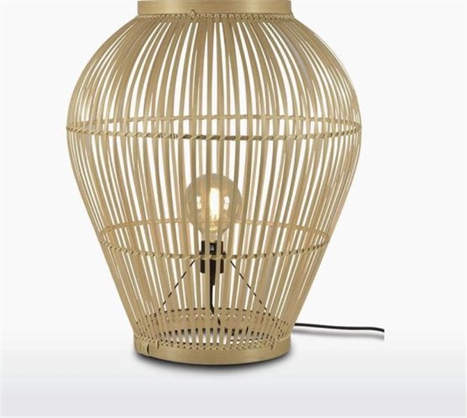 Een Vloerlamp Tuvalu bamboe dia.60xh.71cm naturel L koop je bij Meubels and More