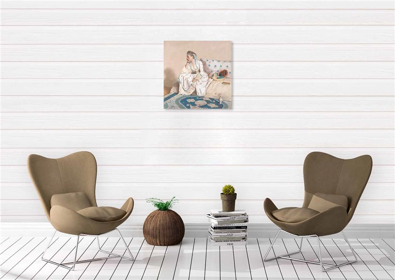 Een Wanddecoratie Art Facsimile 022 74x74cm Forex met zwarte lijst koop je bij Meubels and More