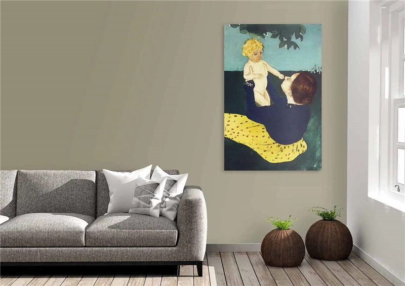 Een Wanddecoratie Art Facsimile 027 98x148cm Forex met zwarte lijst koop je bij Meubels and More