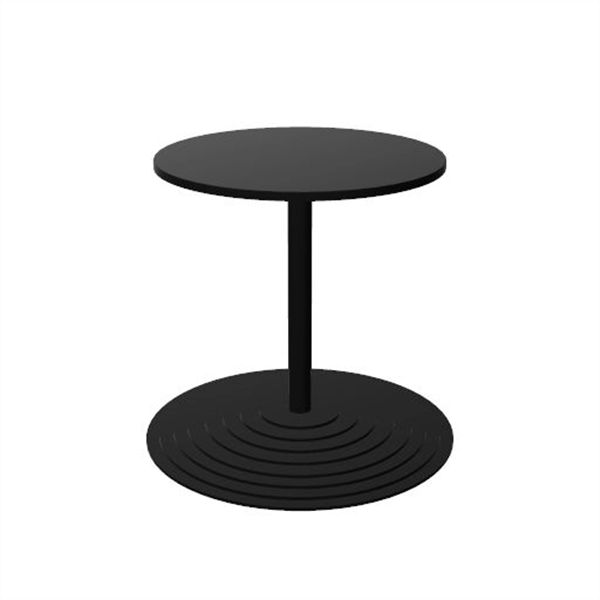 Een Tom kolomtafel rond koop je bij Meubels and More