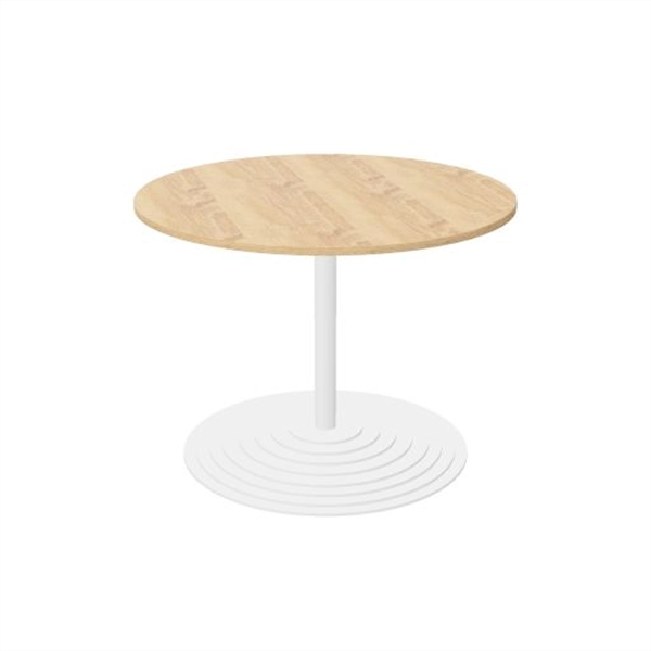 Een Tom kolomtafel rond koop je bij Meubels and More