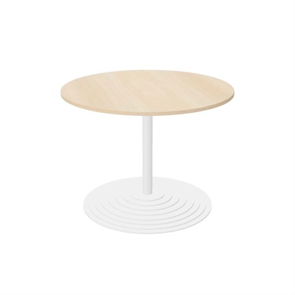 Een Tom kolomtafel rond koop je bij Meubels and More