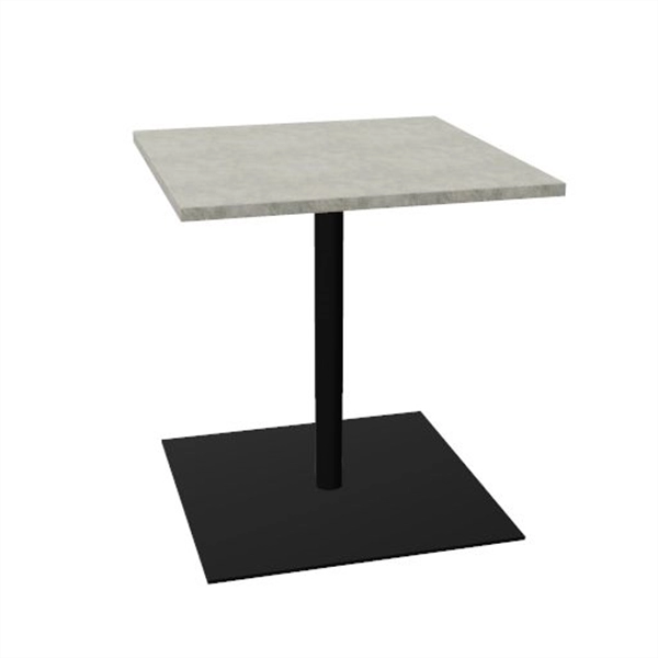 Een Tom kolomtafel vierkant koop je bij Meubels and More