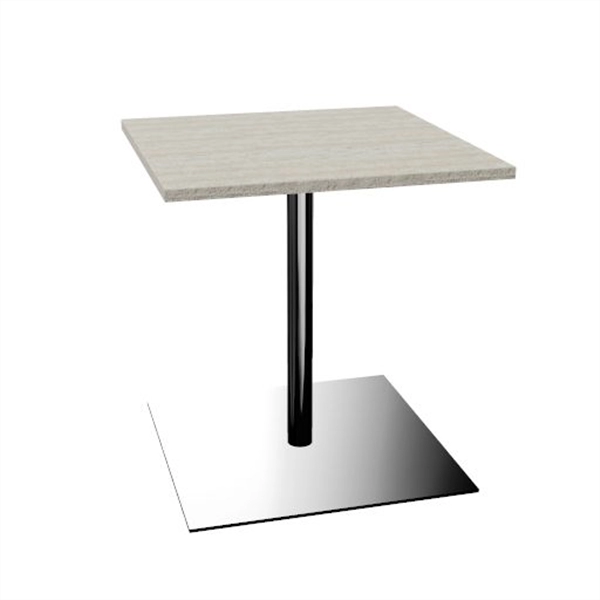 Een Tom kolomtafel vierkant koop je bij Meubels and More