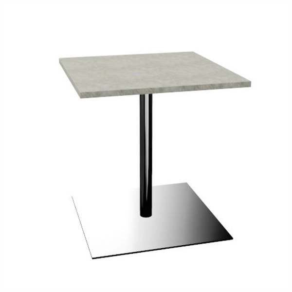 Een Tom kolomtafel vierkant koop je bij Meubels and More