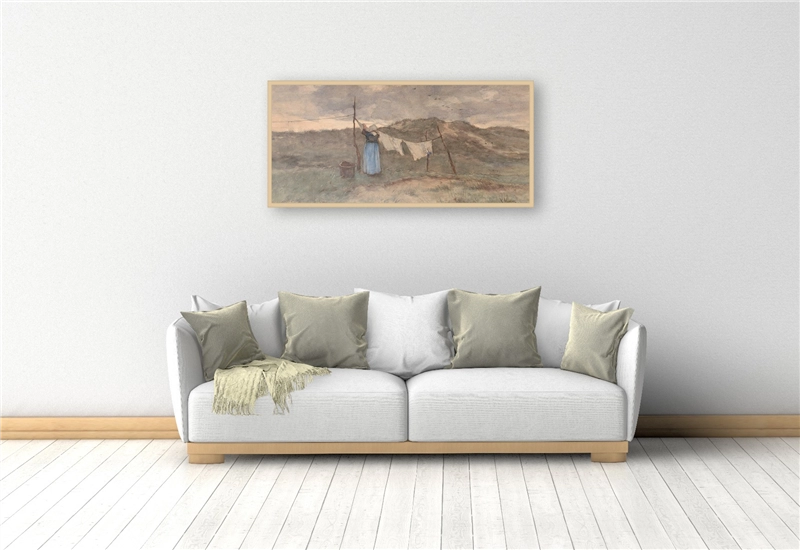 Een Wanddecoratie Art Facsimile 035 118x70cm Forex met blanke lijst koop je bij Meubels and More