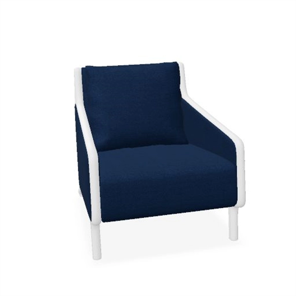 Loungestoel Isola stof Camira Xtreme