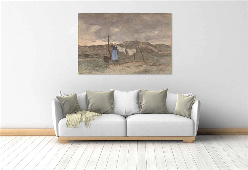 Een Wanddecoratie Art Facsimile 035 148x98cm Forex met blanke lijst koop je bij Meubels and More