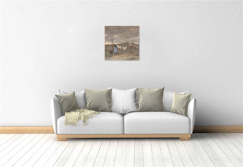 Een Wanddecoratie Art Facsimile 035 74x74cm Forex met blanke lijst koop je bij Meubels and More