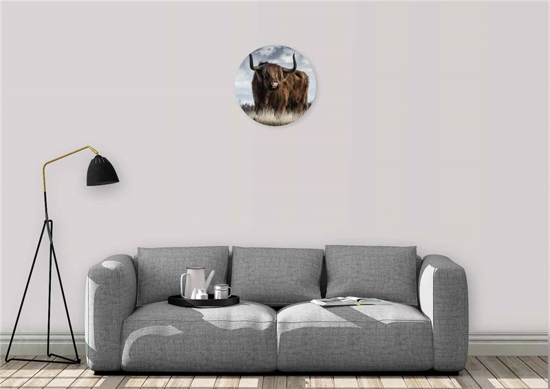 Een Wanddecoratie European Wildlife 000 30x30cm Pure Metal koop je bij Meubels and More