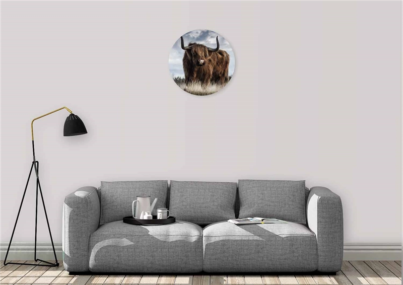 Een Wanddecoratie European Wildlife 000 50x50cm Pure Metal koop je bij Meubels and More