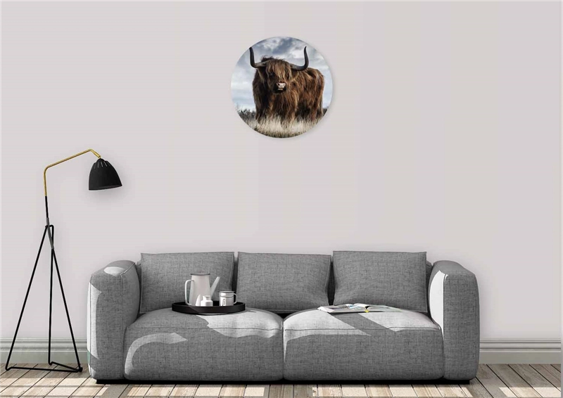 Een Wanddecoratie European Wildlife 000 70x70cm Pure Metal koop je bij Meubels and More