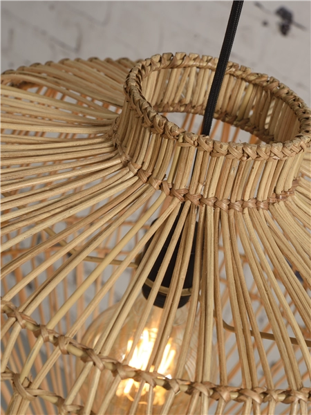 Een Hanglamp Madagascar rotan dia.60xh.50cm naturel koop je bij Meubels and More