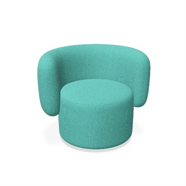 Loungestoel Ora stof Camira Xtreme