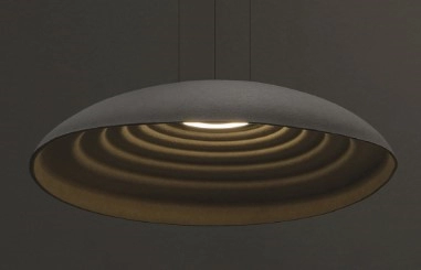 Een Hanglamp akoestisch vilt Ripple taakverlichting met stalen ophangdraden koop je bij Meubels and More