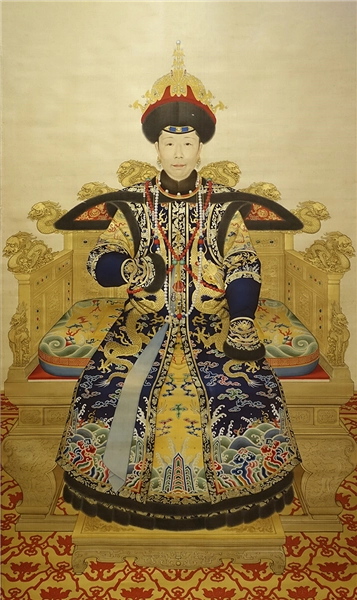 Een Wanddecoratie Portrait of Emperor Xiaosheng 70x118cm RVS koop je bij Meubels and More