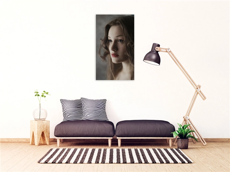 Een Wanddecoratie Faces 027 70x118cm Forex met zwarte lijst koop je bij Meubels and More