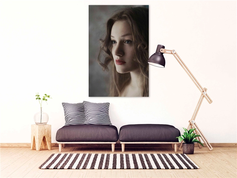 Een Wanddecoratie Faces 027 98x148cm Forex met zwarte lijst koop je bij Meubels and More