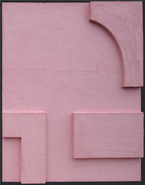 Een Wanddecoratie Optimism II in Pink Beton Ciree 80x100cm Object koop je bij Meubels and More