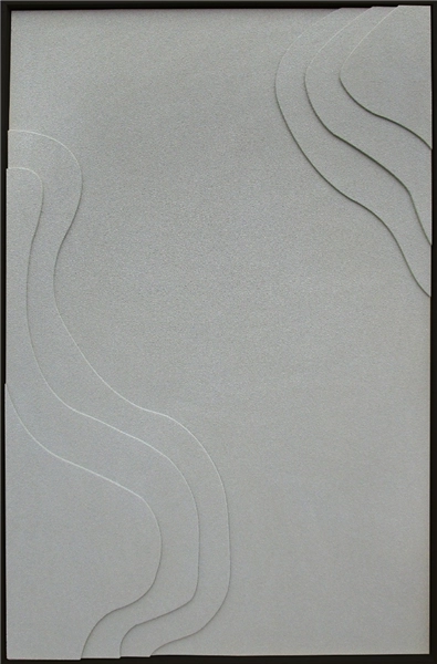 Een Wanddecoratie Rice Fields From Above II in Cromarty 98x148cm Relief koop je bij Meubels and More