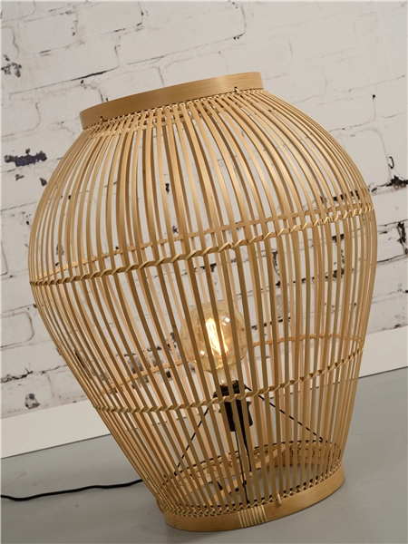 Een Vloerlamp Tuvalu bamboe dia.60xh.71cm naturel L koop je bij Meubels and More