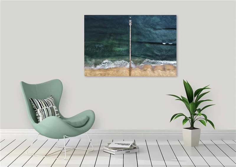 Een Wanddecoratie Art of Nature 009 148x98cm Dibond wit koop je bij Meubels and More