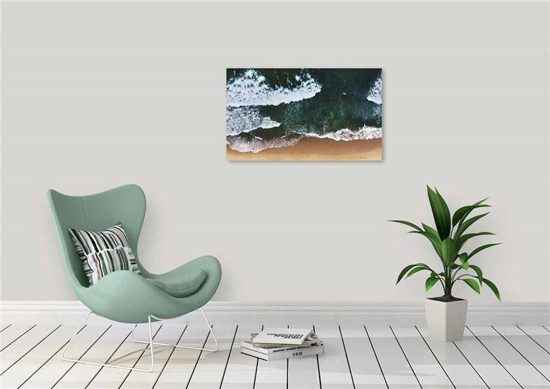 Een Wanddecoratie Art of Nature 010 118x70cm Dibond wit koop je bij Meubels and More