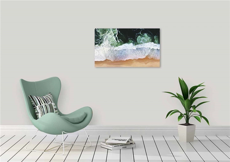 Een Wanddecoratie Art of Nature 011 118x70cm Dibond wit koop je bij Meubels and More