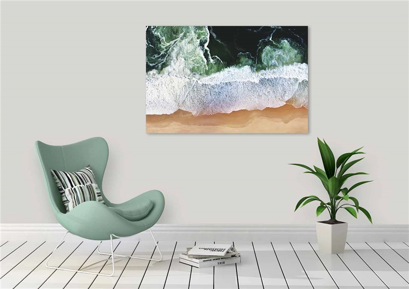 Een Wanddecoratie Art of Nature 011 148x98cm Dibond wit koop je bij Meubels and More