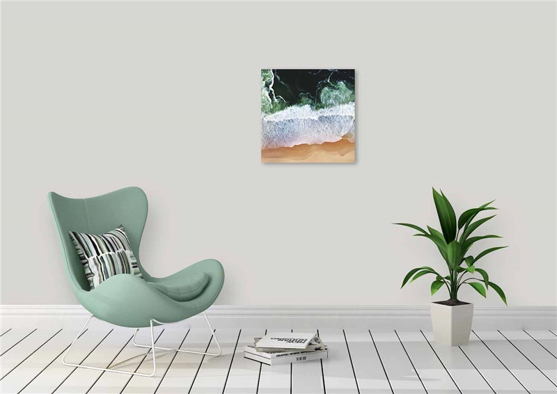 Een Wanddecoratie Art of Nature 011 74x74cm Dibond wit koop je bij Meubels and More