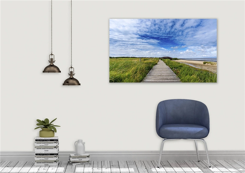 Een Wanddecoratie Art of Nature 044 118x70cm Dibond wit koop je bij Meubels and More