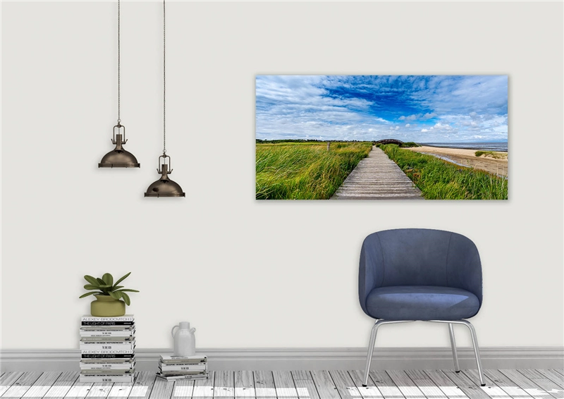 Een Wanddecoratie Art of Nature 044 98x48cm Dibond wit koop je bij Meubels and More