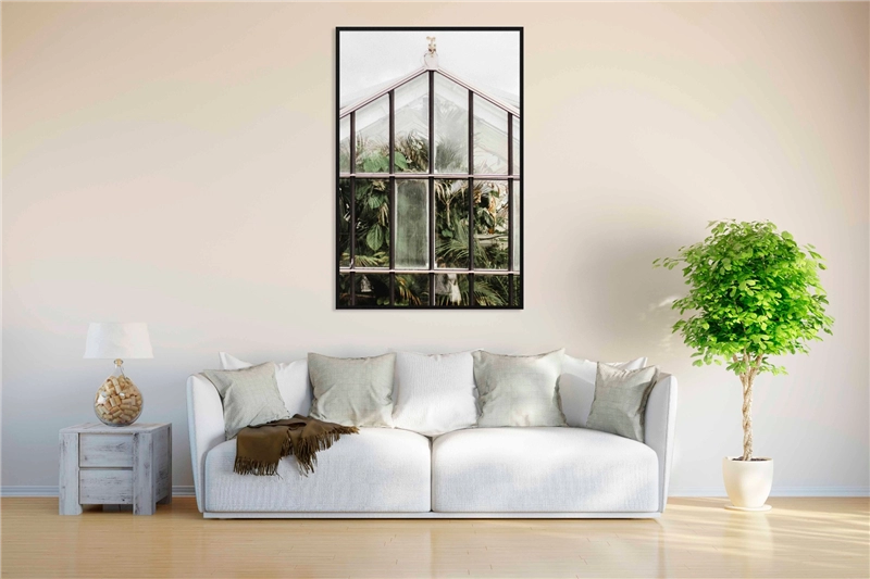 Een Wanddecoratie Botanical Stories 012 98x148cm Forex met zwarte lijst koop je bij Meubels and More