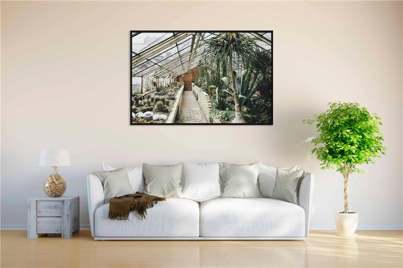 Een Wanddecoratie Botanical Stories 013 148x98cm Forex met zwarte lijst koop je bij Meubels and More