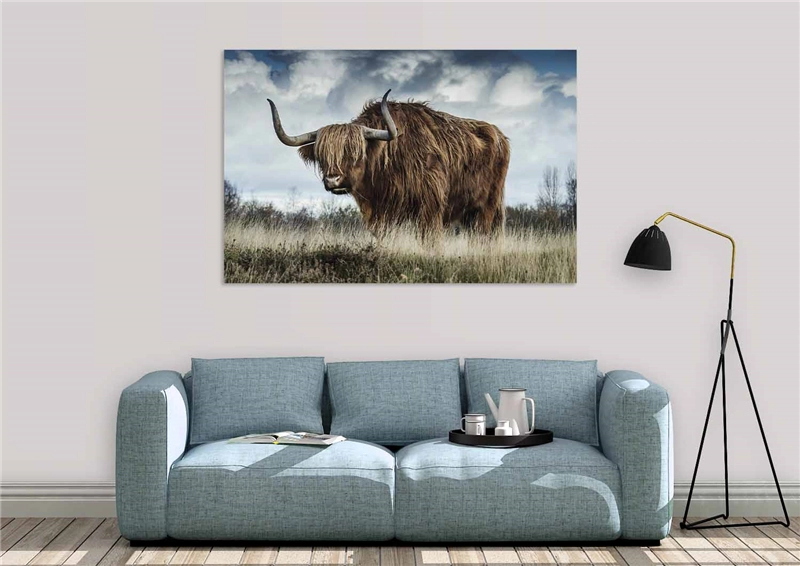 Een Wanddecoratie European Wildlife 009 148x98cm Dibond wit koop je bij Meubels and More