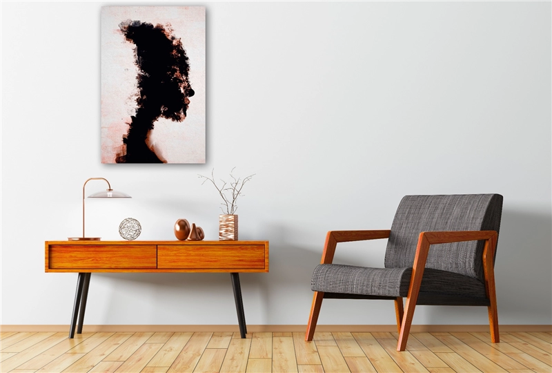 Een Wanddecoratie The Silhoutte I 98x148cm Dibond wit koop je bij Meubels and More