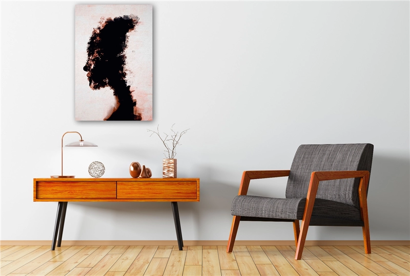 Een Wanddecoratie The Silhoutte II 98x148cm Dibond wit koop je bij Meubels and More