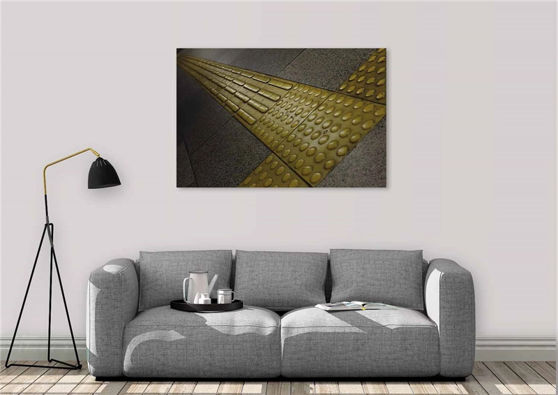 Een Wanddecoratie Rhythm of the City 029 148x98cm RVS koop je bij Meubels and More