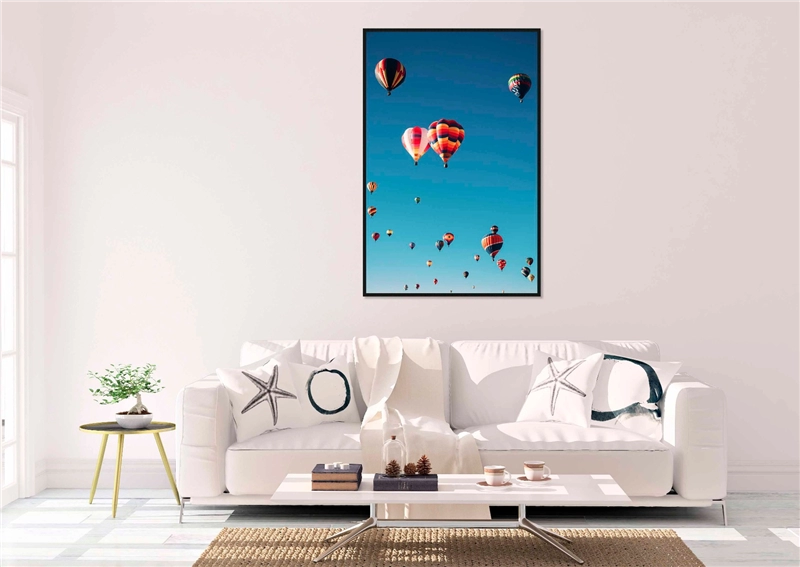 Een Wanddecoratie Summer Time 014 98x148cm Forex met zwarte lijst koop je bij Meubels and More