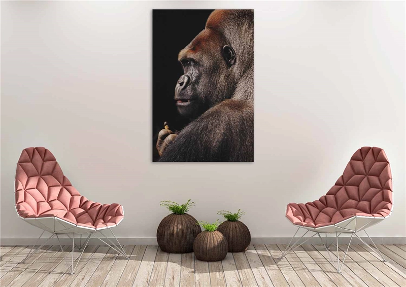 Een Wanddecoratie Wildlife 002 98x148cm Dibond wit koop je bij Meubels and More